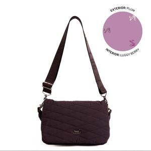Lug Bina Cloud Go Foldover
Crossbody Bag NWT Plum